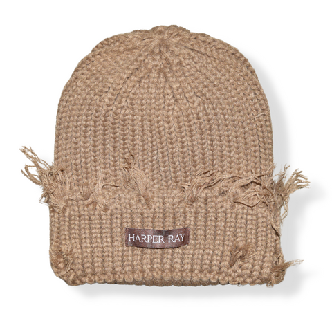 Harper Ray Distressed Beanie