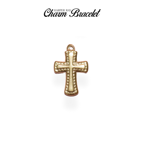 Charm Bracelet Charm - Sincere Cross Charm