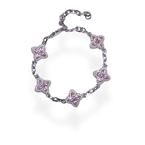 Clover Gem Bracelet