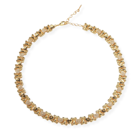 I Love You Teddy Bear Set - Necklace + Bracelet + Anklet Set