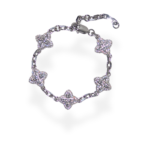 Clover Gem Bracelet