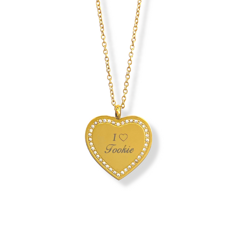 Engravable Heart Memory Pendant