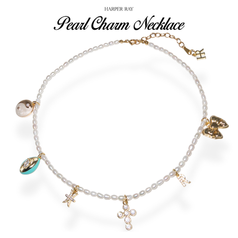 Pearl Charm Necklace