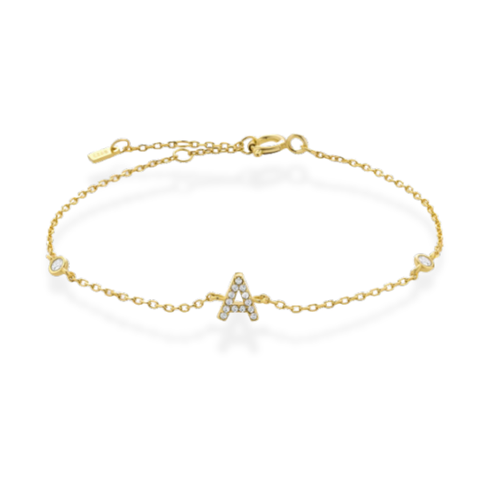 Posh Initial Bracelet