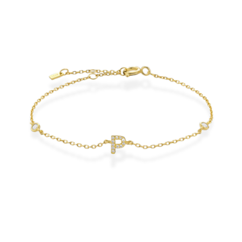 Posh Initial Bracelet