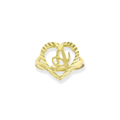 10k Solid Gold Prima Donna Ring