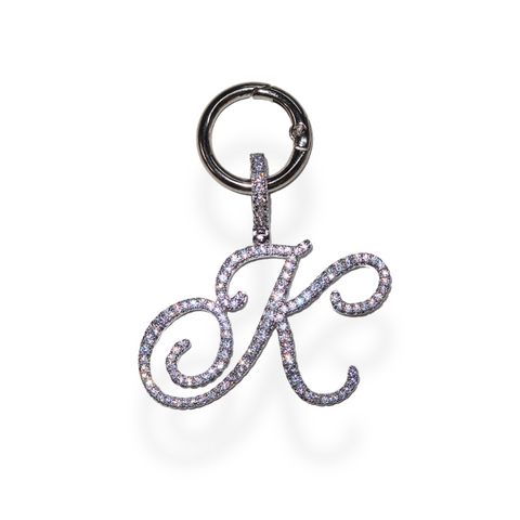 Script Initial Bag Charm