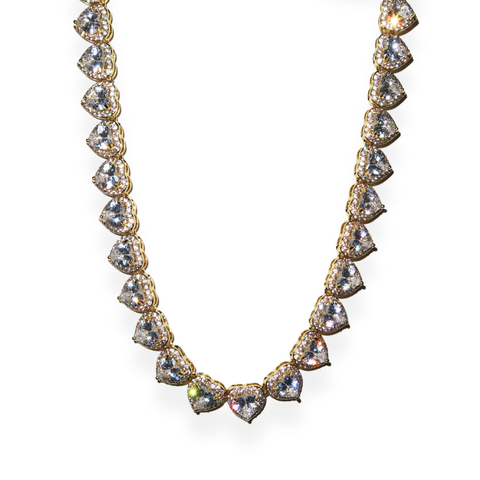 Cold Hearted Tennis Chain