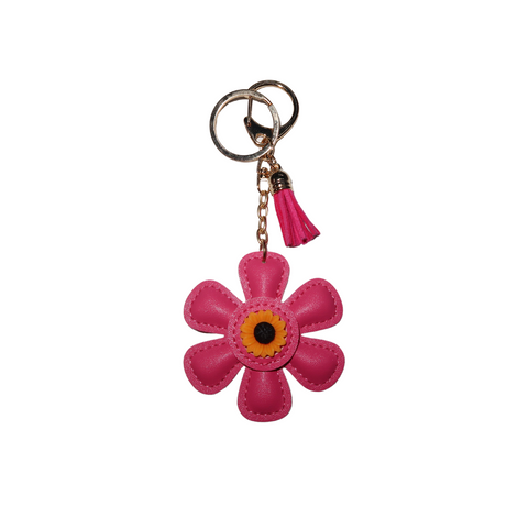 Flower Power Bag Charm