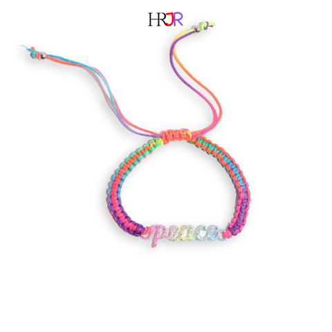 HR Junior: Neon Rainbow Sparkle Bracelet