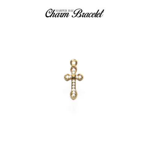 Charm Bracelet Charm - Trinity Cross