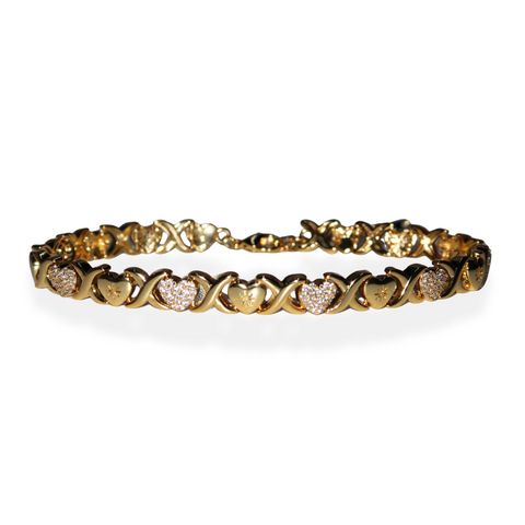 I Love You Like XO - Necklace + Bracelet + Anklet Set