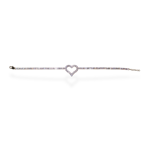 Queen of Hearts Anklet