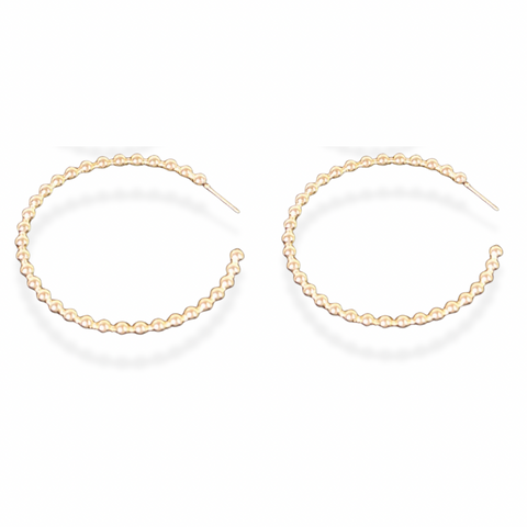 Beaded Hoop