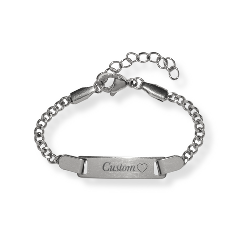 NOSTALGIA COLLECTION: Engravable ID Baby Bracelet