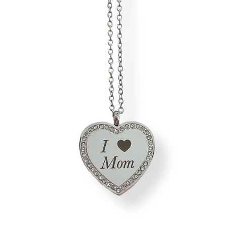 Engravable Heart Memory Pendant