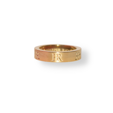 Harper Ray Monogram Ring