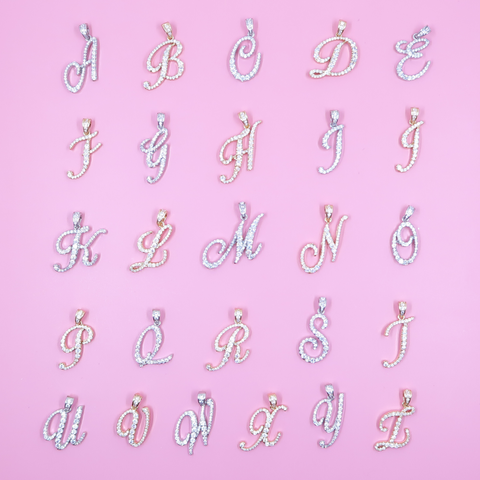 Mini Cursive Initial